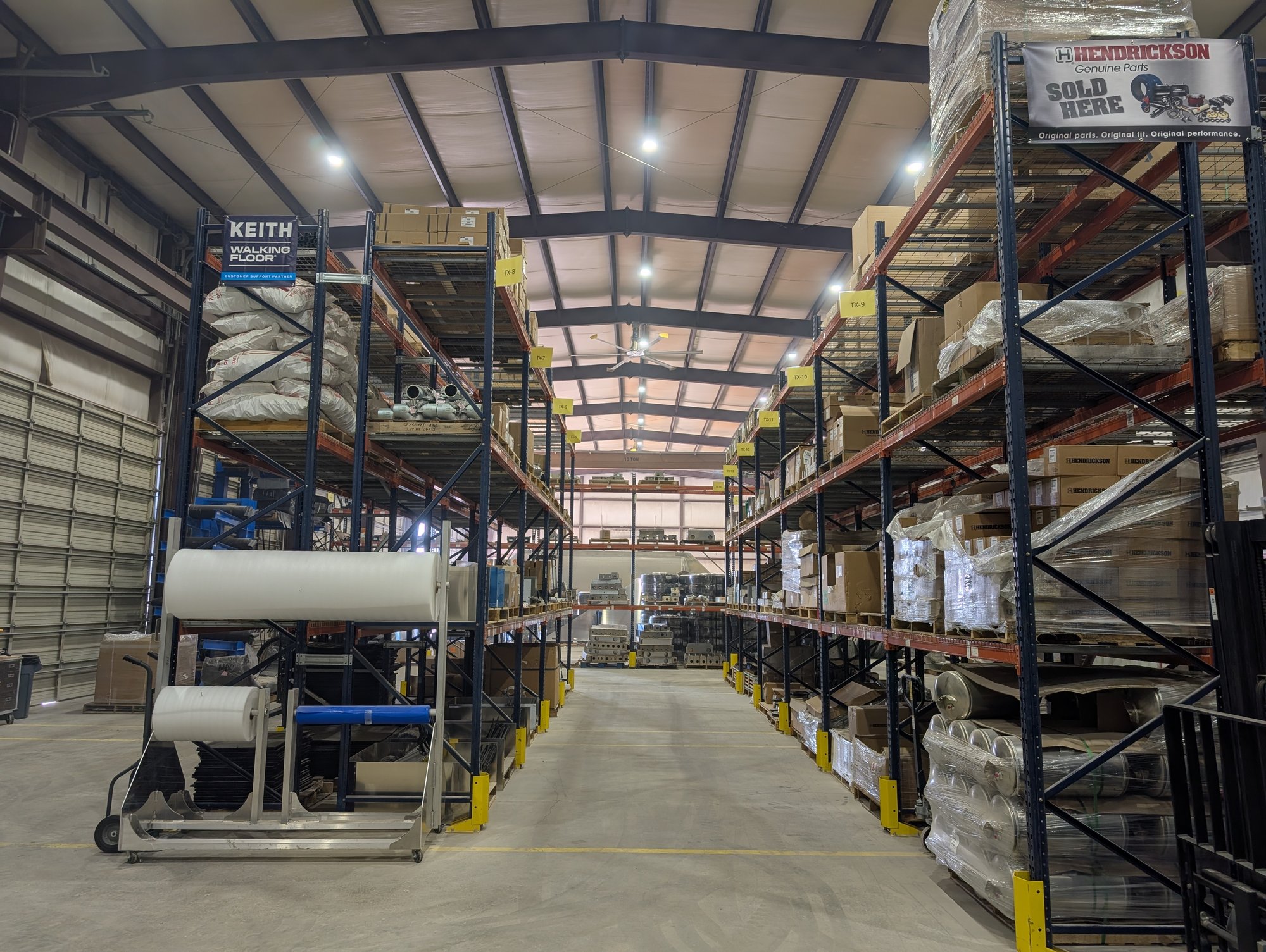 MAC Trailer Aftermarket Parts Haslet Texas Warehouse